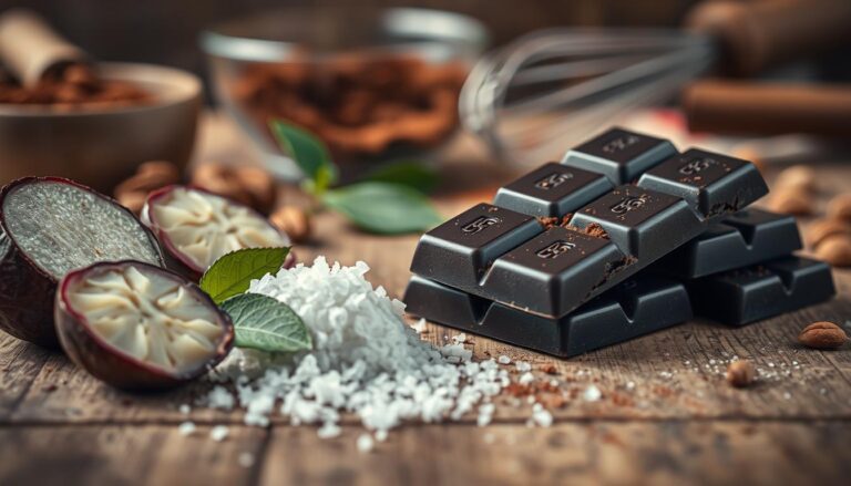 Barres de Chocolat Noir Sans Sucre