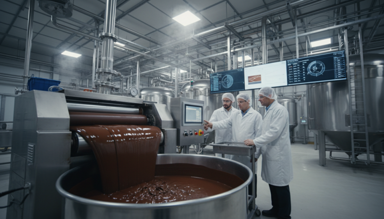 Broyage et Affinage du Chocolat Industriel