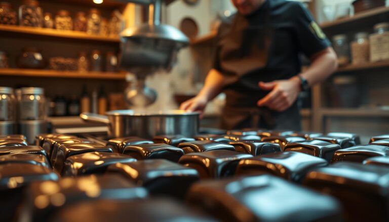 Caramels au Chocolat Noir et Sel de Mer