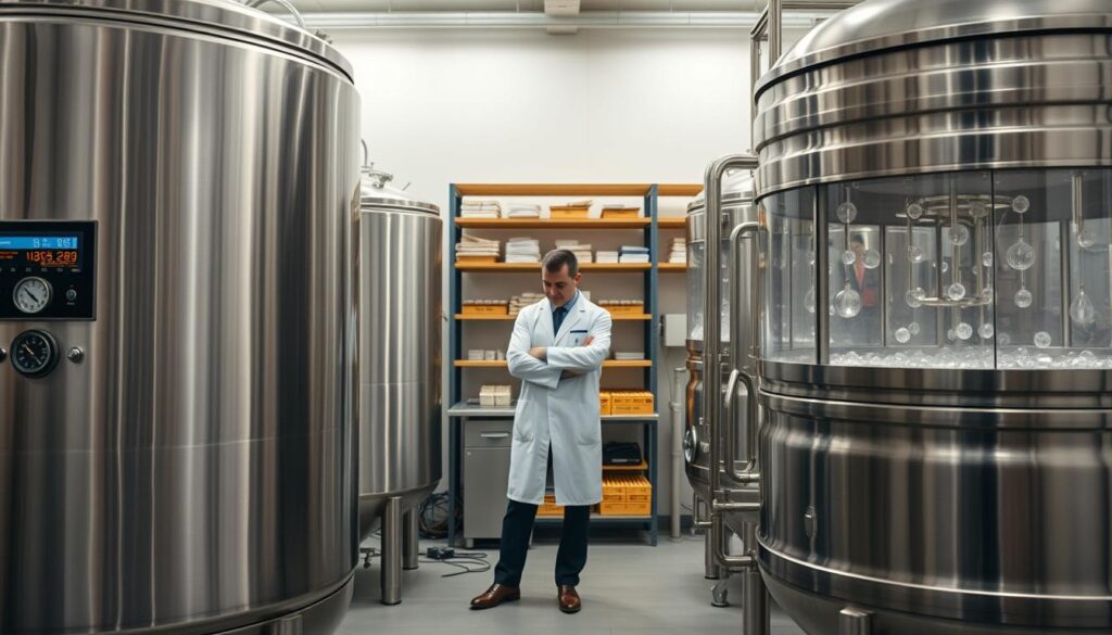 Design des bacs de fermentation