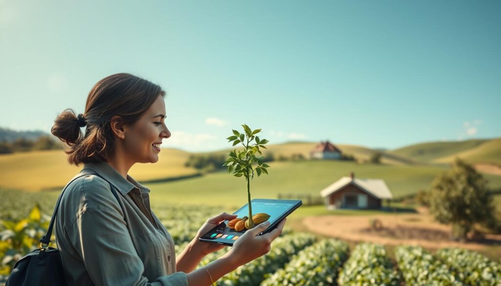 Réalité augmentée pour visite virtuelle de ferme