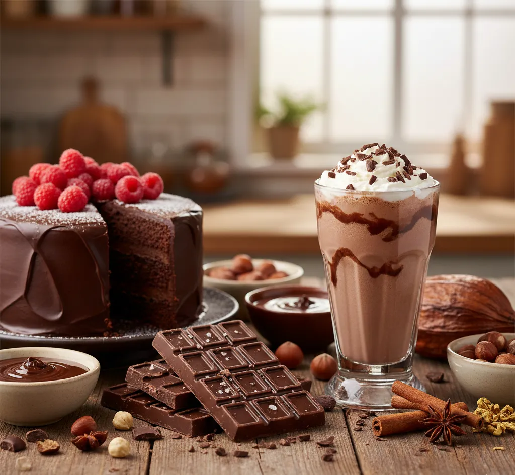 photo couverture recettes chocolat