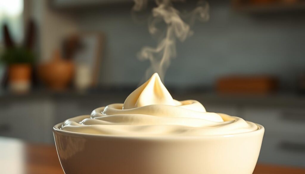 Aquafaba topping