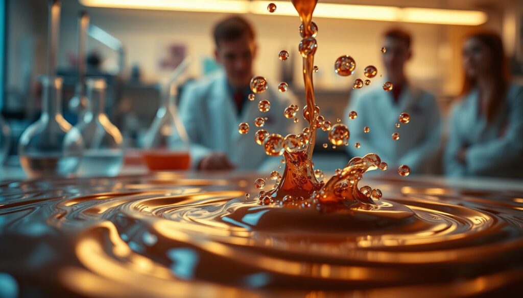 Cavitation acoustique dans le chocolat