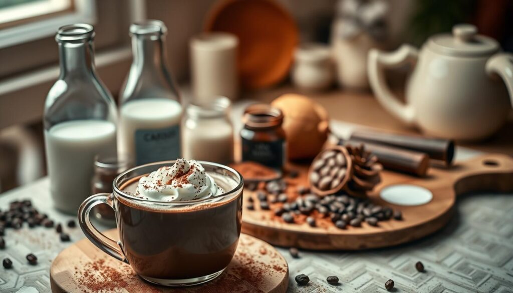 Ingrédients pour Chocolat Chaud CBD