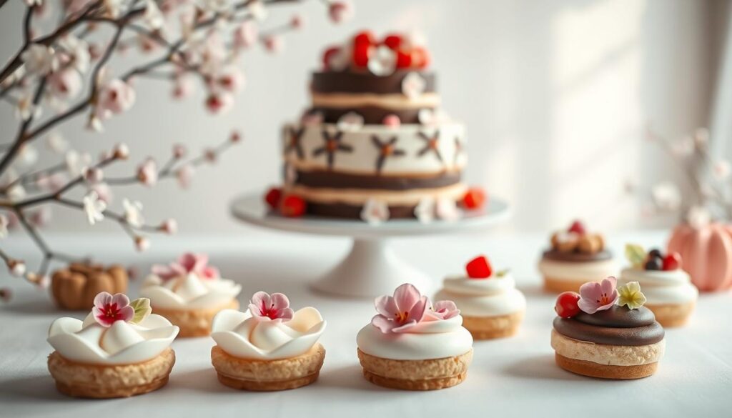 Variantes de l'entremets Sakura