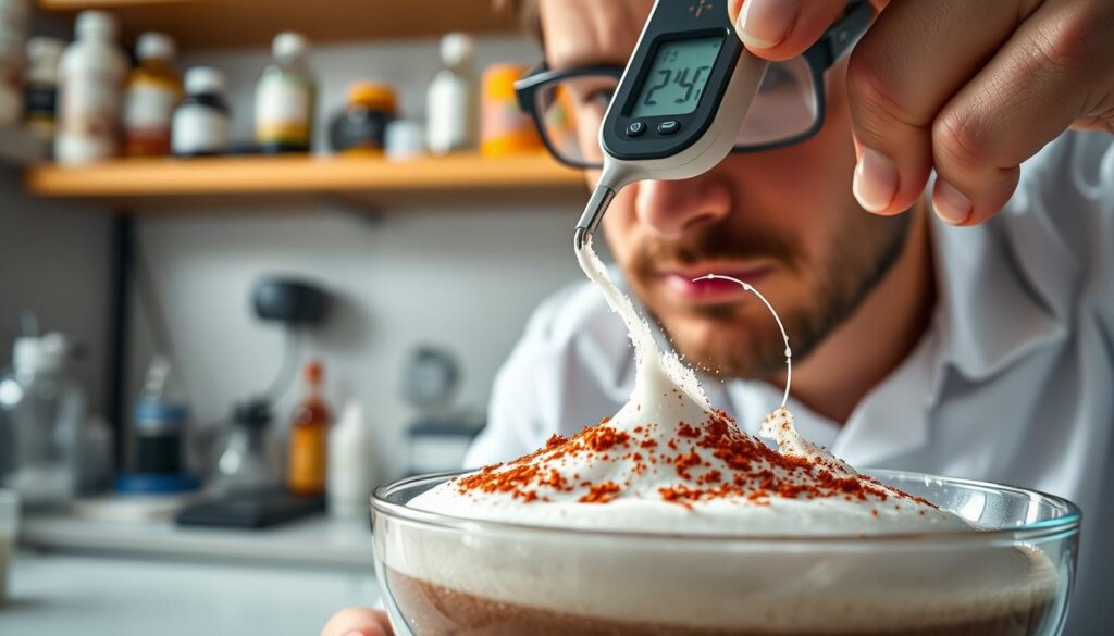température du sucre mousse