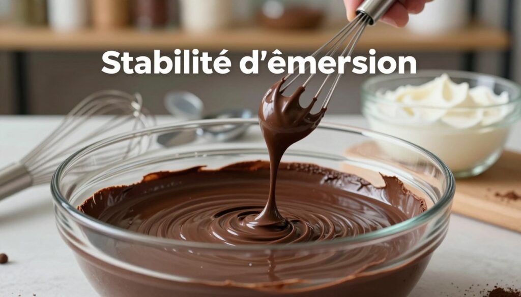Stabilité d'émulsion