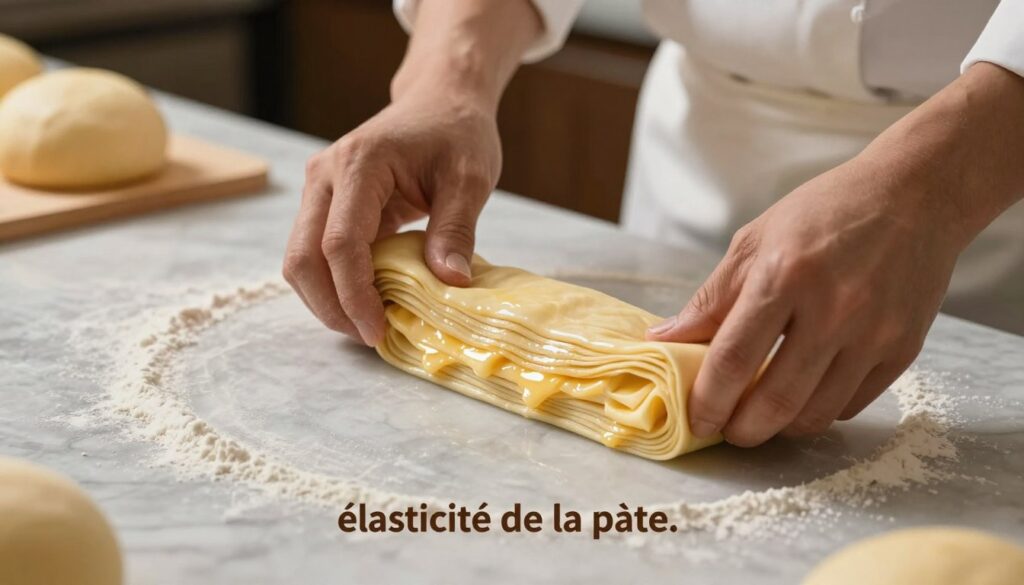 élasticité de la pâte